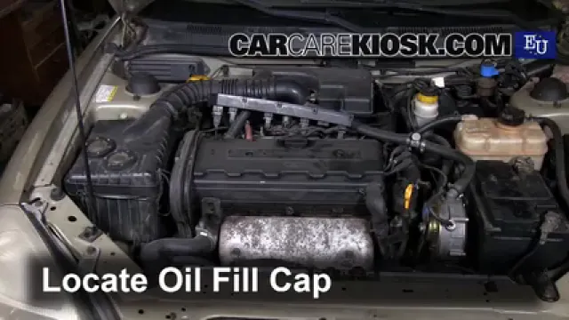 2000 Daewoo Nubira SE 2.0L 4 Cyl. Oil Add Oil